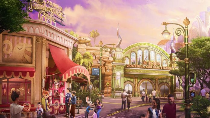 Disney Resort of Shanghai will expand with Zootopia themed land