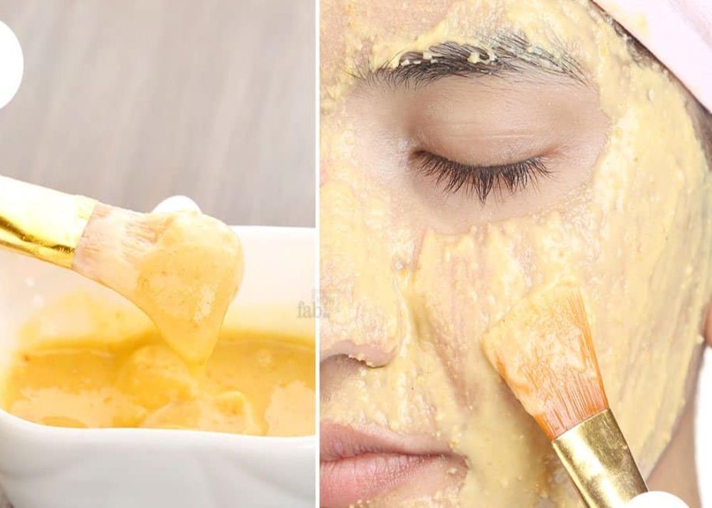 Turmeric Face Mask for glowing skin