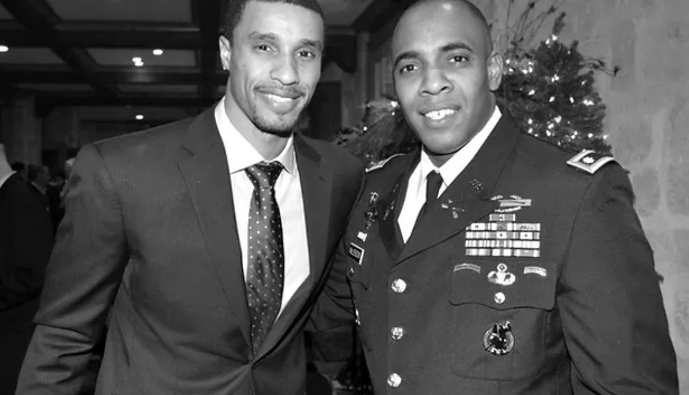 George Hill supporting Wish For Our Heroes Cause