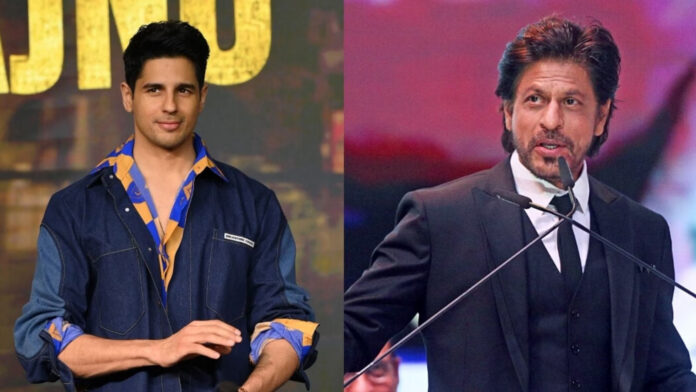 Sidharth Malhotra says he'couldn't speak at all' When he met Shah Rukh Khan